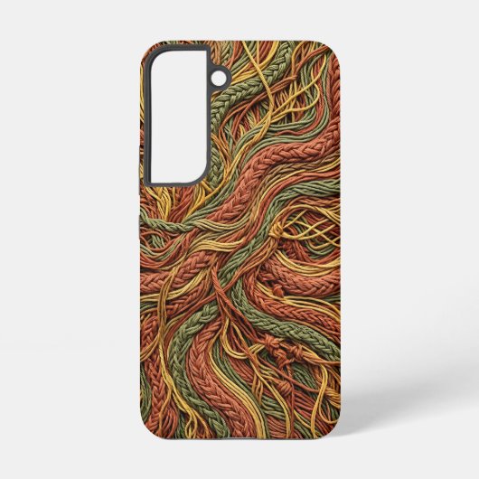 Coque Samsung Galaxy Étuis Samsung Thread Earth Root Abstrait (Verso)
