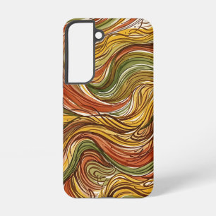 Coque Samsung Galaxy Étuis Samsung Vague de Dune Désertique Abstraite