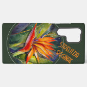 Coque Samsung Galaxy EVE Peint Strelizia Flower Boîtier de téléphone (Verso Horizontal)