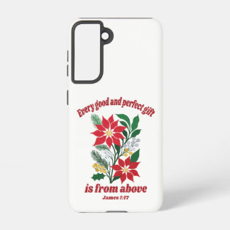 Coque Samsung Galaxy Every Good and Perfect Gift – James 1:17 Noël