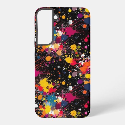 Coque Samsung Galaxy Explosion de couleur (Verso)