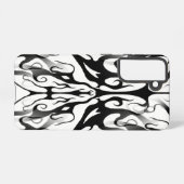 Coque Samsung Galaxy Face élégante dans le feu et flammes conception tr (Verso Horizontal)