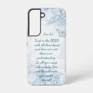 Coque Samsung Galaxy Fais confiance au SEIGNEUR de tout ton cœur ; et n