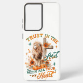 Coque Samsung Galaxy Faites Confiance Au Seigneur... (Verso)