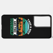 Coque Samsung Galaxy Faites une randonnée pédestre et trouvez vous-même (Côté gauche)