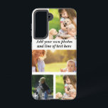 Coque Samsung Galaxy Faites votre propre collage photo et texte<br><div class="desc">Faites votre propre collage photo et texte</div>
