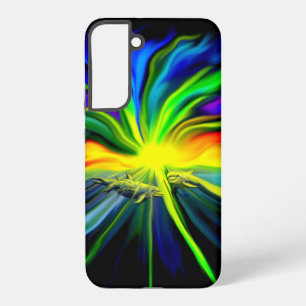 Coque Samsung Galaxy Famille de dauphins sous le soleil