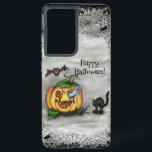 Coque Samsung Galaxy Fantôme, Chat, Chat et Citrouille, Bonne Halloween<br><div class="desc">Joyeux Halloween avec Ghost Cat Bat Citrouille,  Dessin crayon coloré pour les enfants par Krisi ArtKSZP ~ Plus de produits >>> In Shop ArtKSZP >> Halloween de catégorie >>> Happy Halloween ! 3</div>