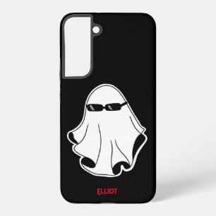 Coque Samsung Galaxy Fantôme cool avec lunettes de soleil noires