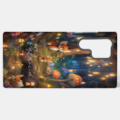 Coque Samsung Galaxy Faune Whimsical - Cute Animal Foxes Champignons (Verso Horizontal)