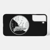 Coque Samsung Galaxy Faux Hawaii State Quarter (Verso Horizontal)