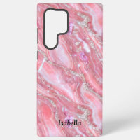 Faux Marbre Rose Texture Avec Parties scintillant