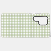 Coque Samsung Galaxy Faye et Lauren Green En vichy (Verso Horizontal)