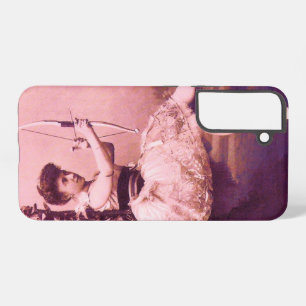 Coque Samsung Galaxy Femme vintage en costume de Cupidon