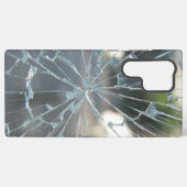 Coque Samsung Galaxy fenêtre cassée (Verso Horizontal)