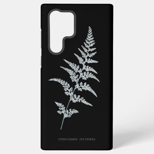 Coque Samsung Galaxy Fern - Gymnogramma Sulphurée - Effet de rayons X - (Verso)