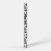 Coque Samsung Galaxy Feuille Damask Black Pattern (Custom) (Côté droit)