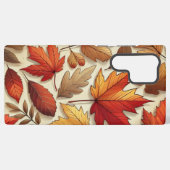 Coque Samsung Galaxy feuilles d'automne classiques (Verso Horizontal)