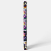Coque Samsung Galaxy Feuilles d'automne Patchwork Rustique Collage de C (Côté gauche)