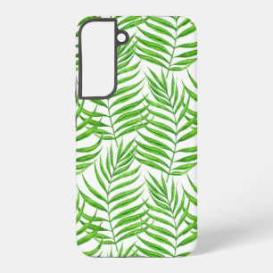 Coque Samsung Galaxy Feuilles de palmier aquarelle