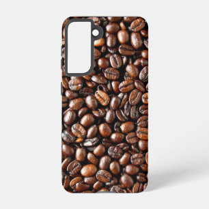 Coque Samsung Galaxy Fèves de café grillées foncées