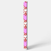 Coque Samsung Galaxy filet de coeurs (Verso Horizontal)