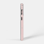 Coque Samsung Galaxy Fille Blush rose Nom personnalisable (Côté droit)