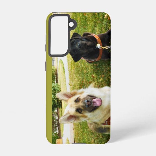 Coque Samsung Galaxy Filles de travail (Verso)