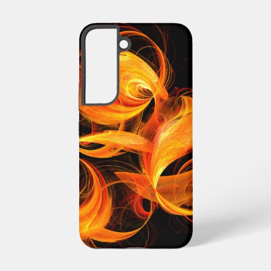 Coque Samsung Galaxy Fireball Abstract Art (Verso)