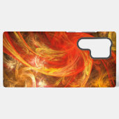 Coque Samsung Galaxy Firestorm Nova Art Abstrait (Verso Horizontal)