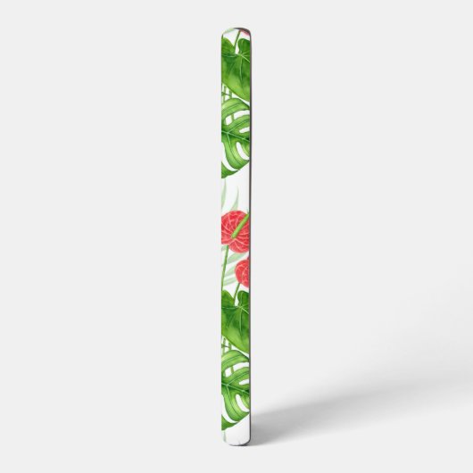 Coque Samsung Galaxy Flamant rose (Côté gauche)