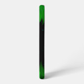 Coque Samsung Galaxy Flammes vertes dans le ciel étoilé (Côté gauche)