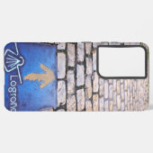 Coque Samsung Galaxy Flèche jaune (Côté gauche)