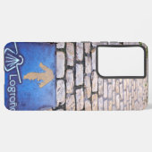 Coque Samsung Galaxy Flèche jaune (Verso Horizontal)