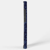 Coque Samsung Galaxy Flèches bleues sur bleu (Côté droit)