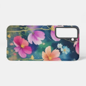 Coque Samsung Galaxy Fleur dans le Cosmos (Verso Horizontal)