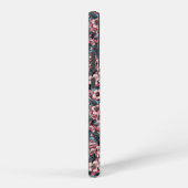 Coque Samsung Galaxy Fleur de cerisier rose et bleu (Côté droit)