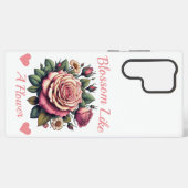 Coque Samsung Galaxy Fleur de l'Inspiration (Verso Horizontal)