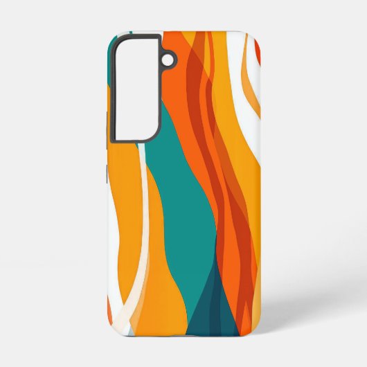Coque Samsung Galaxy Fleur de Molten (Verso)