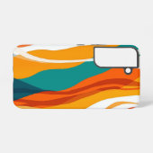 Coque Samsung Galaxy Fleur de Molten (Verso Horizontal)