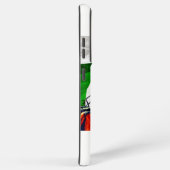 Coque Samsung Galaxy Fleur d'Hibiscus avec 2 papillons à ailes longues (Côté droit)