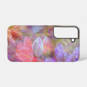 Coque Samsung Galaxy Fleur Fée Double exposition Imaginaire Art (Verso Horizontal)