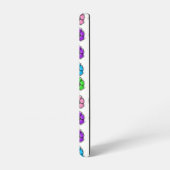 Coque Samsung Galaxy Fleur Floral Doodle Line Art Aquarelle Abstraite (Côté gauche)