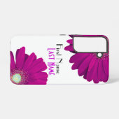 Coque Samsung Galaxy Fleur pourpre Gerbera Daisy (Verso Horizontal)