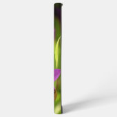 Coque Samsung Galaxy Fleur rose personnalisée Coque Samsung (Côté gauche)