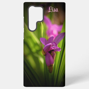 Coque Samsung Galaxy Fleur rose personnalisée Coque Samsung