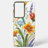 Coque Samsung Galaxy Fleur sauvage (Verso)