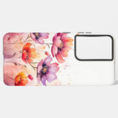 Coque Samsung Galaxy Fleur sauvage (Verso Horizontal)