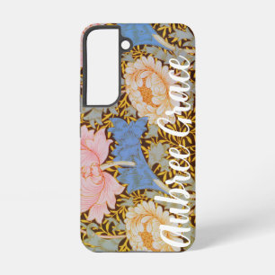 Coque Samsung Galaxy Fleurie Gras Wm Morris Ajouter un nom