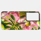 Coque Samsung Galaxy Fleurs (Côté gauche)